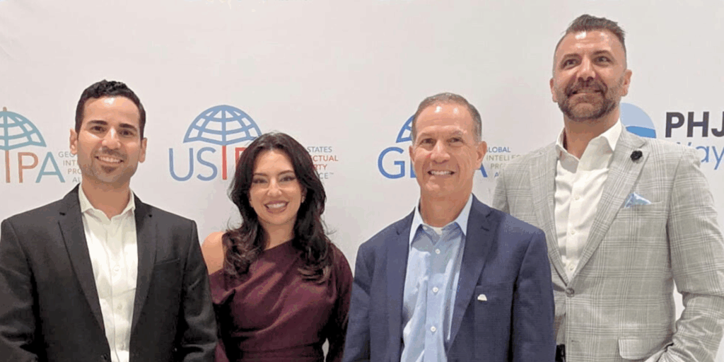 The Junior team with our newest advisor. L-R: Yuri Eliezer (CEO), Maryam Salehijam, PhD (CRO), Scott Frank (Advisory Board), and Ed Khalili (CPO).